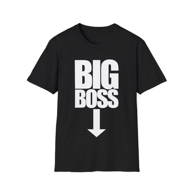BIG BOSS T-Shirt – Funny Meme Tee for Confident Vibes and Sarcastic Humor